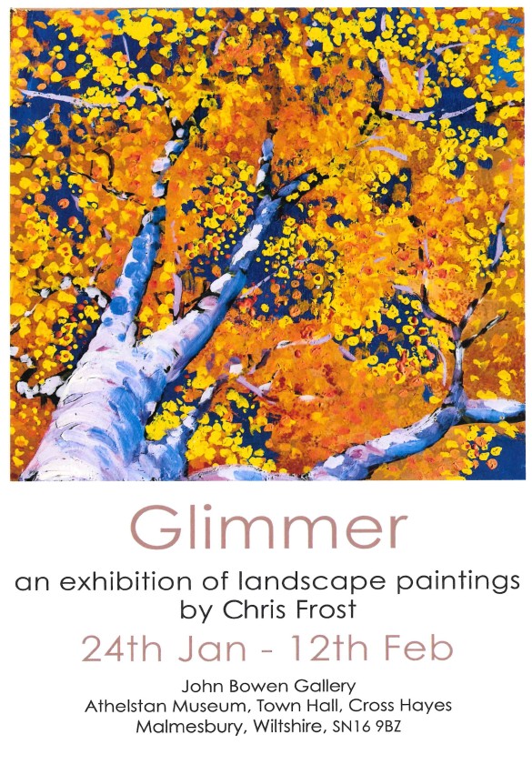 Glimmer - An Exhibition of Landscape Paintings by Chris Frost